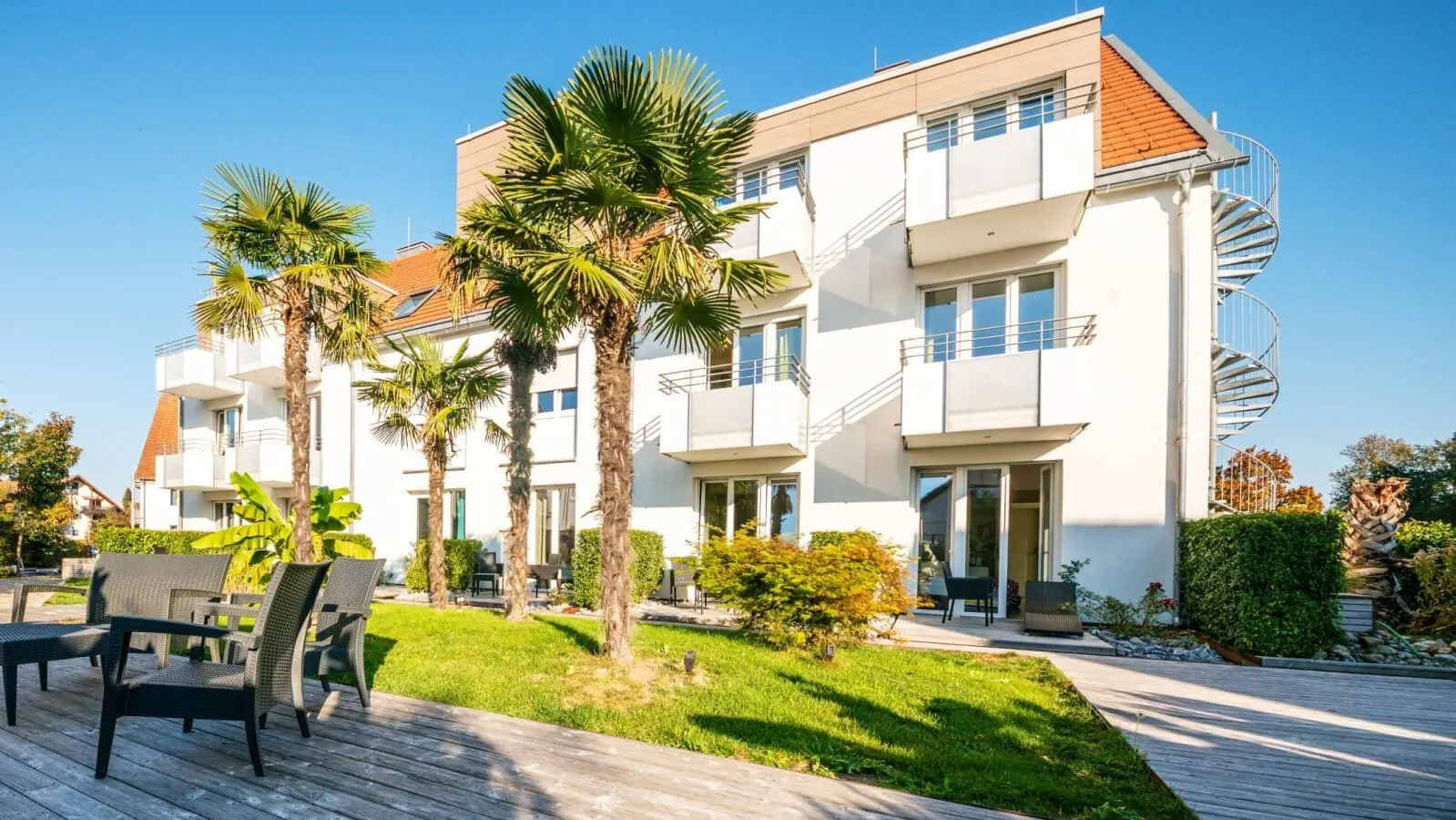 Außenansicht des Hotel Volapük