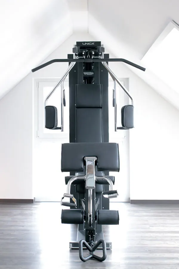 Fitnessraum im Hotel Volapük